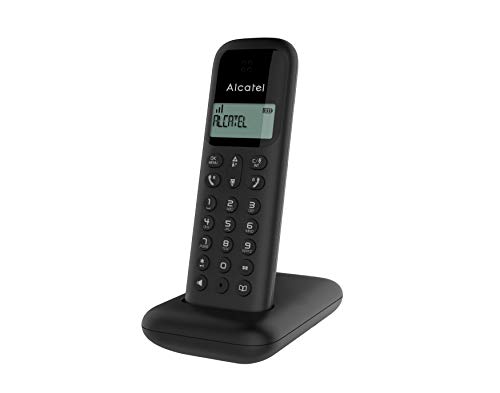 Alcatel D285 solo Noir, Téléphone sans Fil Dect, Mains Libres, écran Confort