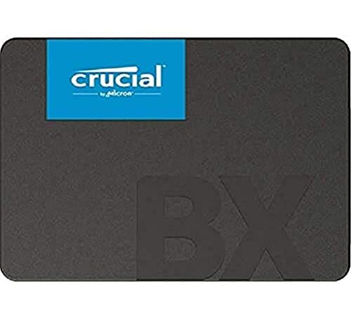 Crucial BX500 480Go CT480BX500SSD1 SSD Interne-jusqu’à 540 Mo/s (3D NAND, SATA, 2,5 pouces)