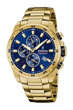 Festina pour des Hommes Analogue Quartz Montre avec Bracelet en Acier Inoxydable F20541/2