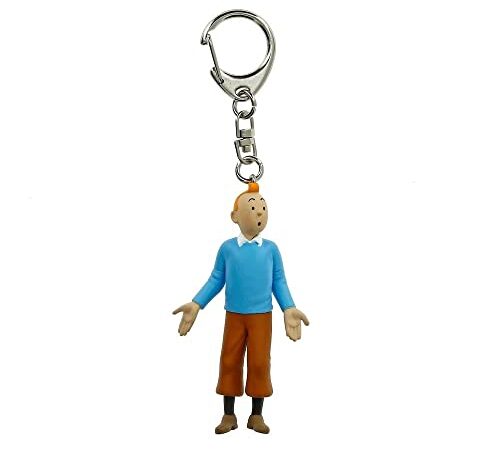 Moulinsart TINTIN JERSEY BLEU - Porte-clés Tintin - 5,5 cm