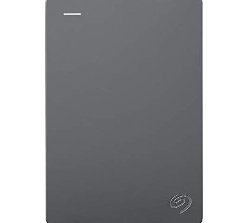 Seagate Basic, 2 To, Disque Dur Externe 2, 5", USB 3.0, PC portable, Gris (STJL2000400)