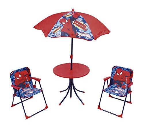 Spiderman 709463 Set de Jardin Spiderman 4 Pièces Rouge 50 x 50 x 48 cm