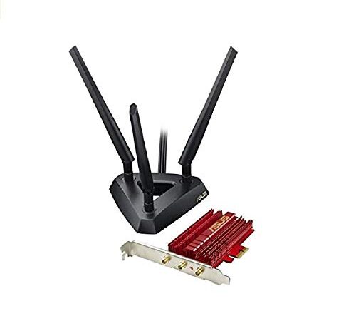 ASUS PCE-AC68 - Carte Réseau Pci Express Wi-fi Gaming Ac 1900 Mbps Double Bande Noir