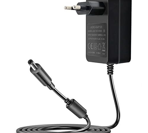 Cordon d'alimentation AmzFwing Remplacement du Chargeur 21W pour Alexa Echo 1ère 2ème génération, Echo Show 1ère génération, Echo Plus 1ère Gen, Echo Look, Echo Link, Alimentation 15V 1.4A.