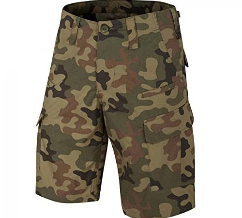 Helikon-Tex Short de processeur pour Homme Combat Patrol Uniforme PL Woodland, Homme, Woodland, L