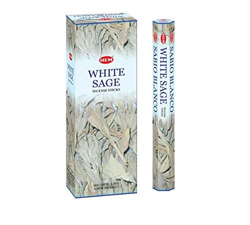 HEM 120 Bâtons d'Encens Sauge Blanche