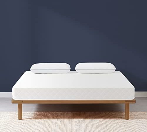 Hypnia Matelas L'Essentiel 16 cm - Matelas 160 x200 - Mousse à Mémoire de Forme et Mousse Haute Résilience - Soutien Mi-Ferme, Coutil Coolsoft Antibactérien et Hypoallergénique - Certifié Oeko-Tex