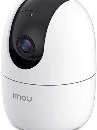 Imou Caméra de Surveillance WiFi Interieur Caméra Dôme 1080P Camera 360 Degrés avec Vision Nocturne Détection de Mouvement Suivi Intelligent Audio Bidirectionnel pour Bébé et Animal Compatible Alexa