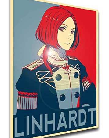 Instabuy Poster - Propaganda - Fire Emblem Three Houses - Linhardt A4 30x21