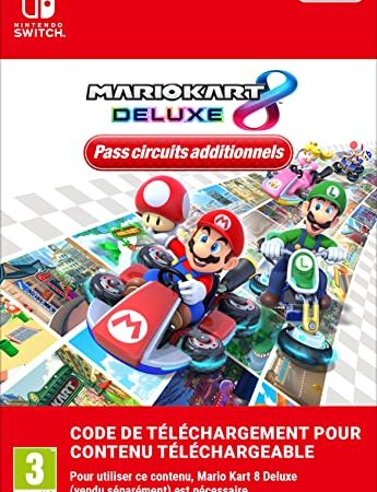 Mario Kart 8 Deluxe Pass circuits additionnels [Pre-Load] | Nintendo Switch – Code jeu à télécharger