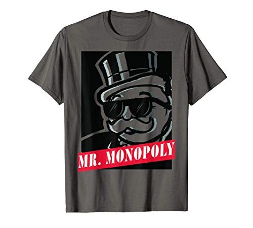 Monopoly Mr. Monopoly Graphic Poster T-Shirt