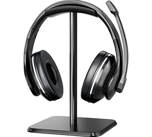 Newaner Support Casque, Support Casque Gamer Amovible avec Silicone Antidérapant TPU pour Toutes Les Tailles de Casque, Support de Casque pour Casque Supra-Auriculaire, Adapté pour Table, Vitrine