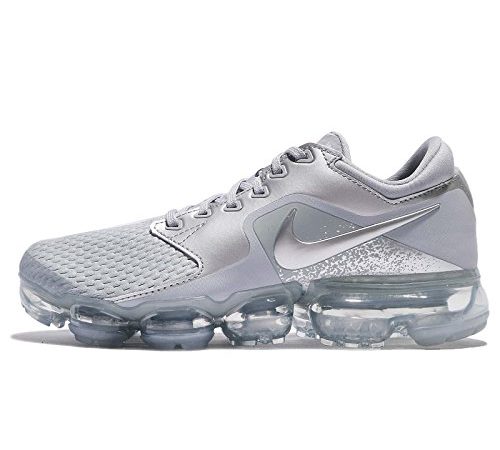 Nike WMNS Air Vapormax, Chaussures de Running Compétition Femme, Multicolore (Wolf Grey/Metallic Silver/Chrome 006), 37.5 EU