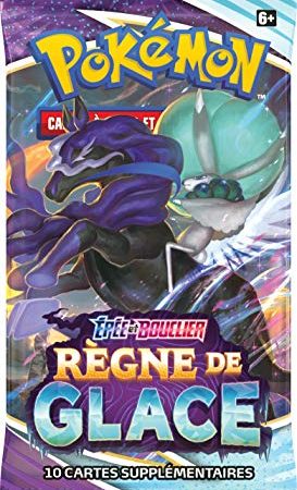 Pokémon Pokémon Épée et Bouclier : Règne de Glace EB06 - Booster | Cartes à jouer et à collectionner | Modèle aléatoire