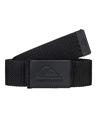 Quiksilver Principal SCHWACK Ceinture tissée Homme, Black, One Size