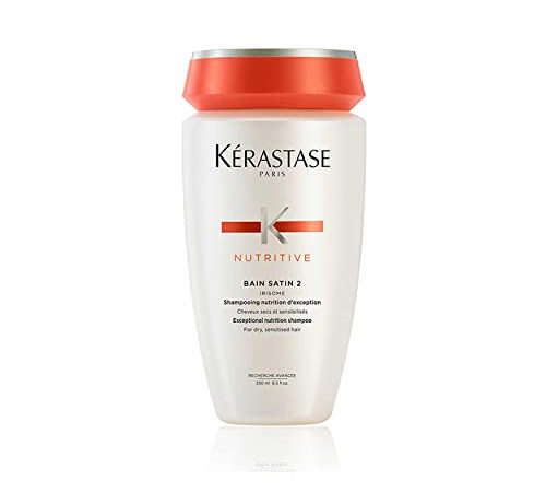 Kérastase, Nutritive, Shampoing Nourrissant, Pour Cheveux Secs à Très Secs, Bain Satin 2, 250 ml