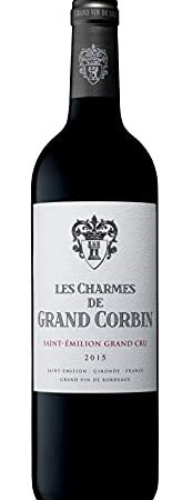 Les Charmes de Grand Corbin - AOP Saint Emilion Grand Cru - Vin Rouge – Millésime 2015 - 1 bouteille x 75cl