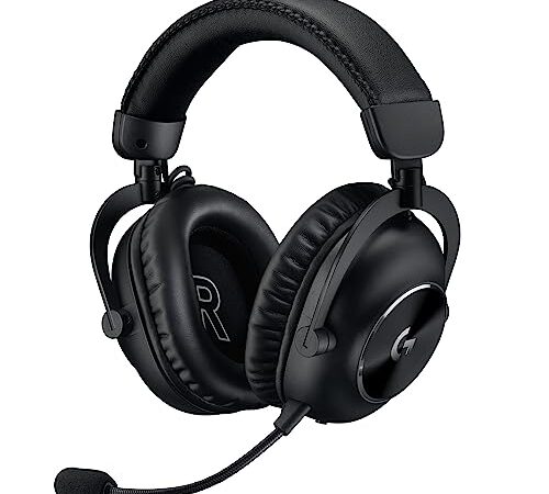 Logitech G PRO X 2 LIGHTSPEED Casque audio bluetooth, micro-casque détachable, enceinte graphène 50 mm, DTS:X Casque 2.0-7.1 Surround, Bluetooth/USB/3,5 mm Aux, PC, PS5, PS4, Nintendo Switch - Noir