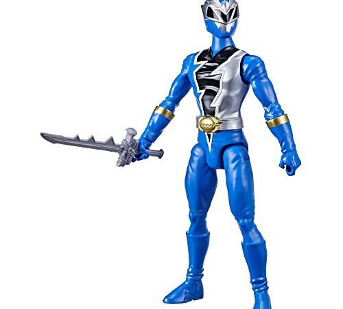 Power Rangers Dino Fury Figurine d'action Bleu Ranger 30 cm Série TV F2963 Multi Taille Unique