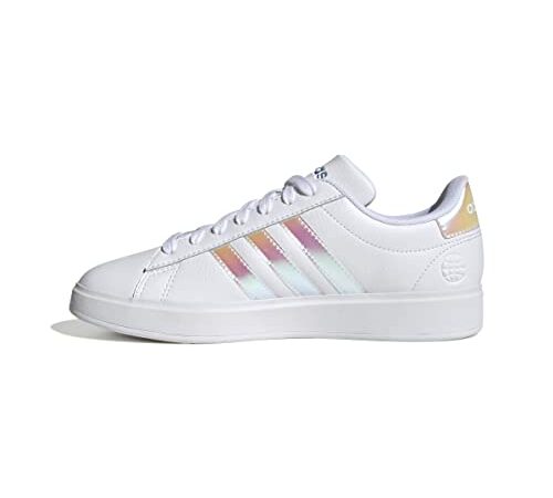 adidas Femme Grand Court 2.0 Sneaker, Blanc Footwear White, 40 EU