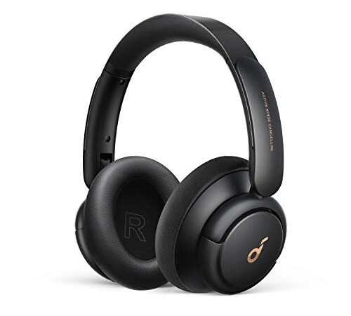 Casque Bluetooth Over-Ear Soundcore Anker Q30 Réduction de Bruit Active Hybride à Multi-Mode, 40H Autonomie, Hi-Res Audio, APP Personnalisé, Oreillettes Douces, Connexion à 2 Appareils Bluetooth(Noir)