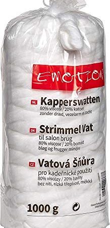 Efalock Coton Mèches Ouate 80% Viscose 20% Coton 1000g