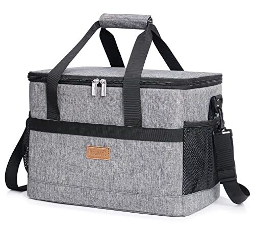 Lifewit Sac Isotherme 30L Sac de Repas pour Hommes Femmes Enfants, Sac à Déjeuner Lunch Bag Protection de Fraîcheur