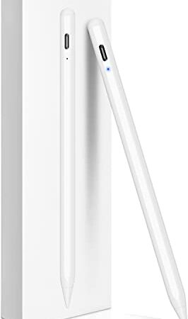 2023 Nouveau Pencil 2e génération, Chargement sans Fil Stylet iPad avec D'inclinaison & Rejet de Paume, Pencil iPad pour iPad 6/7/8/9/10, iPad Mini 5/6, iPad Air 3/4/5, iPad Pro 11"/12,9" 3/4/5/6