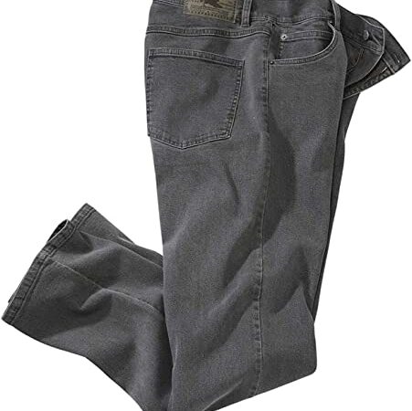 ATLAS FOR MEN Jean Regular Stretch Gris Taille 42