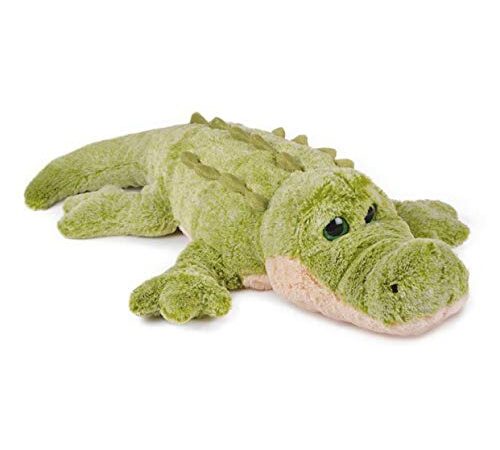 Histoire d'Ours - Peluche croco - 70 cm - Grand modèle - Vert - La savane - HO1455