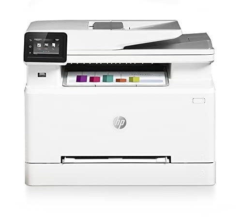 HP Color LaserJet Pro M283fdw Imprimante Laser tout en un couleur (Photocopie, Scan, Impression, Fax, Chargeur automatique de documents, Recto/Verso, Wifi) Blanc