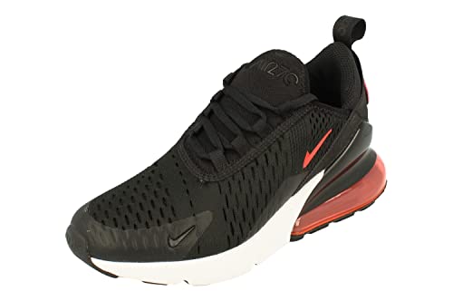 Nike Air Max 270 GS Running Trainers FB8037 Sneakers Chaussures (UK 4 US 4.5Y EU 36.5, Black Light Crimson White 001)