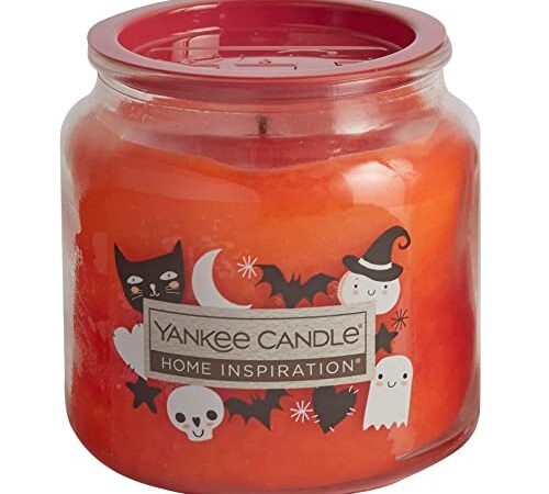 Yankee Candle Bougie parfumée | Home Inspiration | Citrouille parfaite saisonnière | Bougie en pot moyen | Jusqu'à 75 heures de combustion