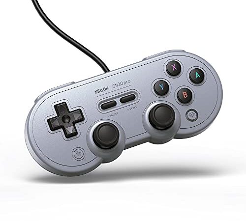 8Bitdo SN30 Pro USB Gamepad Grey Edition pour Nintendo Switch