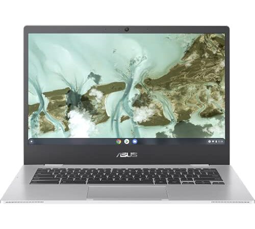 Asus Chromebook CX1400CNA-BV0966 PC Portable 14" HD (Intel Celeron N3350, RAM 8Go, eMMC 64Go PCIe, Chrome OS) Clavier AZERTY Français