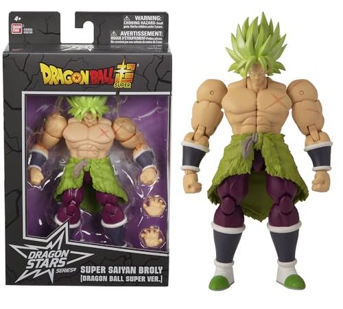 Bandai Ball Figurine Dragon Stars 17 cm-Super Saiyan Broly, 36190, No Color