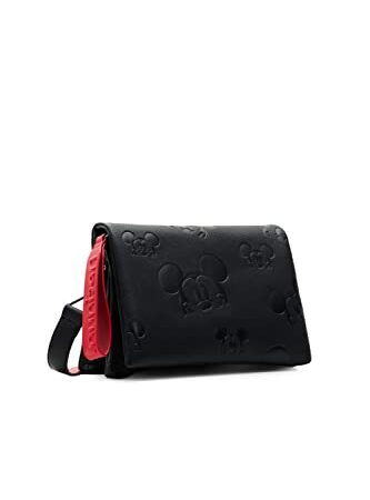 Desigual, BAG_ALL MICKEY 23_Dordmu 2000 BLACK Femme, Noir, Taille unique