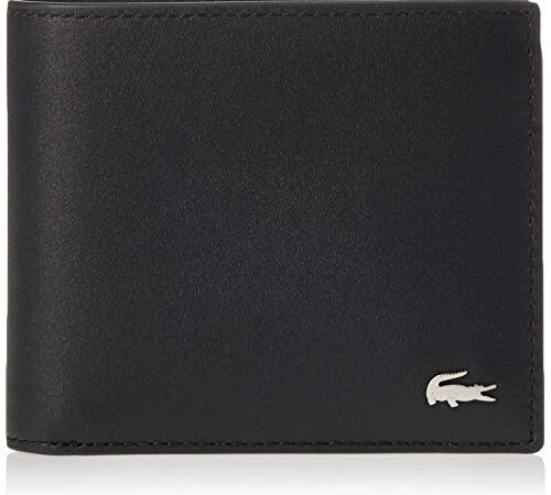 Lacoste portefeuille Fg Homme Noir