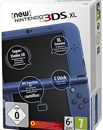 New Nintendo 3DS XL metallic blau(TN Variant)