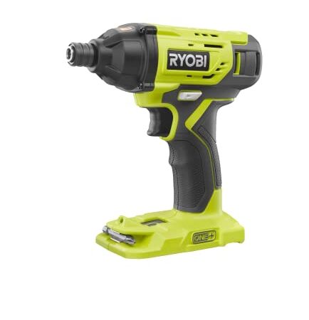 RYOBI - Visseuse à Chocs 18 V ONE+ (Batterie et Chargeur non Inclus) pour Visser, Dévisser, Boulonner, Déboulonner sans Effort avec Couple Serrage 200 Nm - Réception Hex 1/4" - R18ID2-0