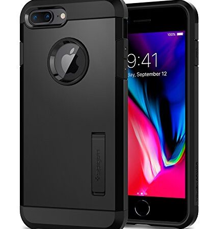 Spigen Tough Armor Coque pour iPhone 8 Plus et iPhone 7 Plus - Noir