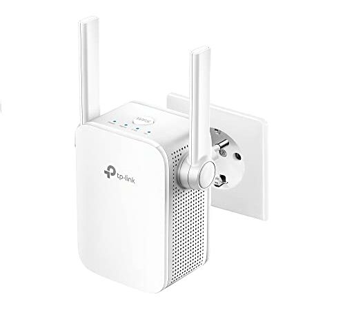 TP-Link Répéteur WiFi RE305 Amplificateur WiFi AC1200, WiFi Extender jusqu'à 120㎡, répéteur wifi puissant avec un port Ethernet, Compatible avec toutes les box internet, Jusqu'à 120m²|18 appareils