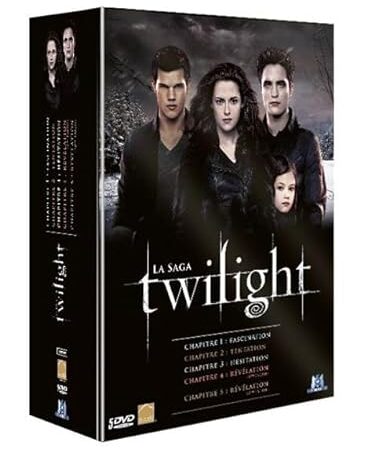 Twilight, La Saga - Intégrale 5 Films [DVD]