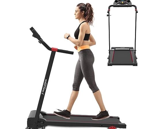 Walden Tapis de Course électrique Sports pour la Maison Tapis de Course Pliable F3680 10km/h 12 programmes prédéfinis Écran LCD 10 km/h Modèle 2022 Inclinaison Manuelle à 3 Niveaux