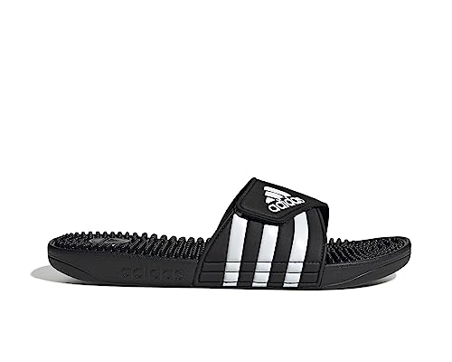 Adidas Adissage, Chaussures de Plage & Piscine mixte adulte - Noir (Negro 000), 40 1/2 EU (7 UK)