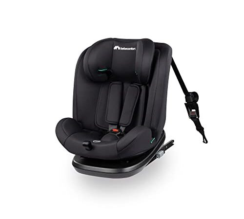 Bebeconfort EverFix i-Size, Siège-Auto ISOFIX, de 15 mois jusqu'à 12 ans, 9-36 kg, 76-150 cm, Siège Auto Face à la Route, Black Mist