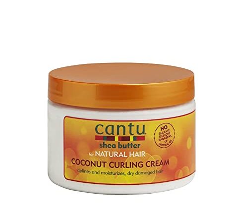 Cantu Natural Hair Coconut Curling Cream 12oz Jar by Cantu