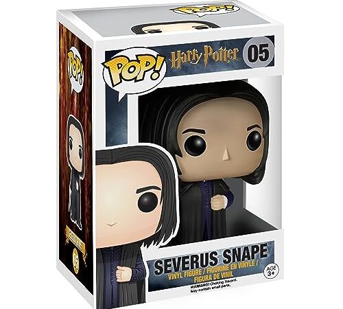 Funko Pop! Movies: Harry Potter - Severus Snape - Severus Rogue - Figurine en Vinyle à Collectionner - Idée de Cadeau - Produits Officiels - Jouets pour Les Enfants et Adultes - Movies Fans