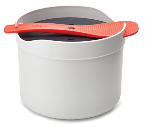 Joseph Joseph - M Cuisine - Cuiseur à Riz pour Micro-ondes, multifonction, Capacité 2 litres, avec instructions de cuisson