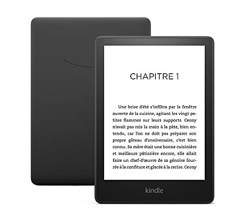 Kindle Paperwhite (16 Go) | Désormais doté d'un écran 6,8" et d'un éclairage chaud réglable | Sans publicités